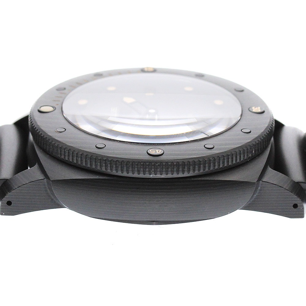 パネライ PANERAI PAM00616 ルミノール サブマーシブル 1950 カーボテック 3デイズ デイト 自動巻き メンズ 美品 箱・保証書付き_874586【中古】 パネライ PANERAI PAM00616 ルミノール サブマーシブル 1950 カーボテック 3デイズ デイト 自動巻き メンズ 美品 箱・保証書付き_874586【中古】