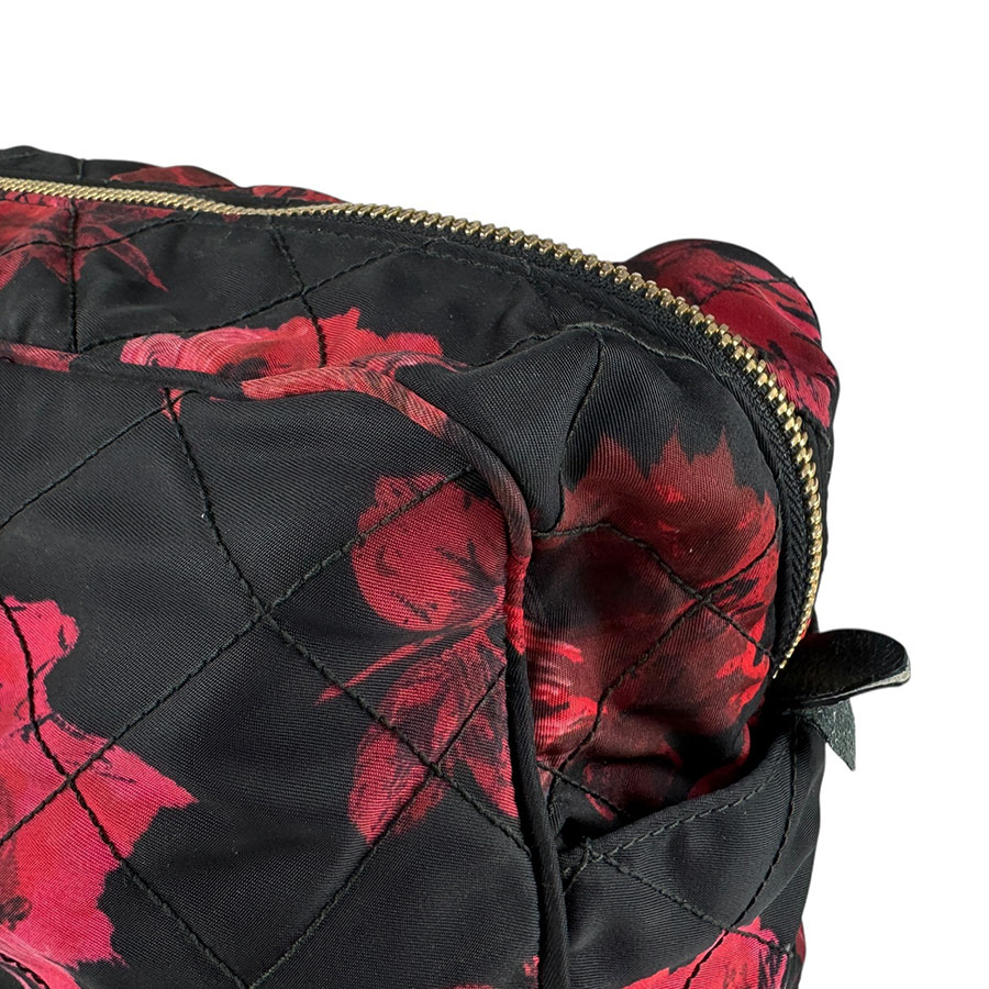 プラダ PRADA ショルダーバッグ ナイロン ブラック×レッド レディース z6689 プラダ PRADA ショルダーバッグ ナイロン ブラック×レッド レディース z6689