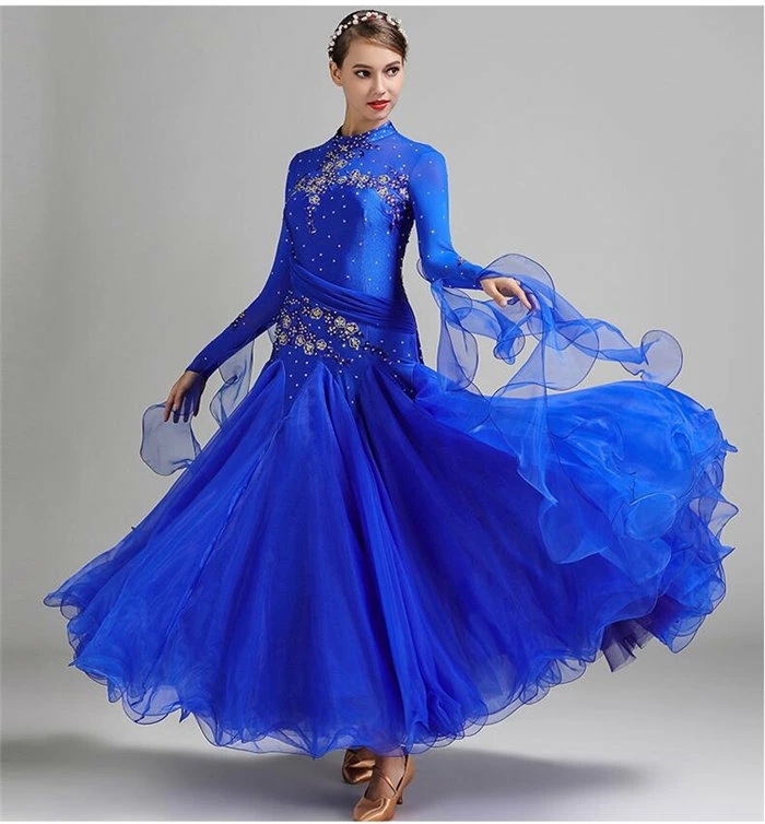 【限定SALE】社交ダンス ダンスウェア 上品 高級感 レディース ワンピース 大きい裾 モダン ワルツ スタンダード ドレス モダンドレス モダンダンス衣装 競技会 きれいめ おしゃれ ラテンダンス 【限定SALE】社交ダンス ダンスウェア 上品 高級感 レディース ワンピース 大きい裾 モダン ワルツ スタンダード ドレス モダンドレス モダンダンス衣装 競技会 きれいめ おしゃれ ラテンダンス