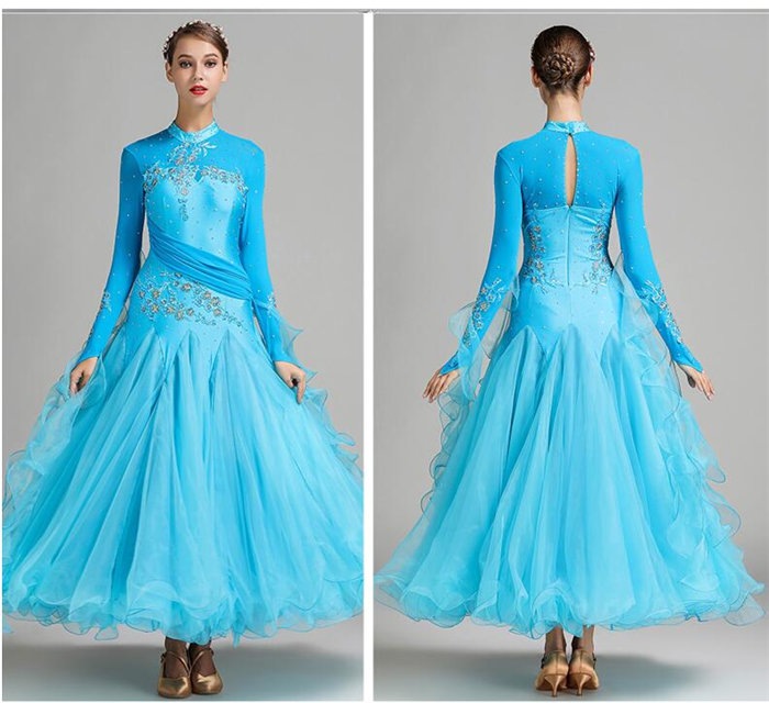 【限定SALE】社交ダンス ダンスウェア 上品 高級感 レディース ワンピース 大きい裾 モダン ワルツ スタンダード ドレス モダンドレス モダンダンス衣装 競技会 きれいめ おしゃれ ラテンダンス 【限定SALE】社交ダンス ダンスウェア 上品 高級感 レディース ワンピース 大きい裾 モダン ワルツ スタンダード ドレス モダンドレス モダンダンス衣装 競技会 きれいめ おしゃれ ラテンダンス