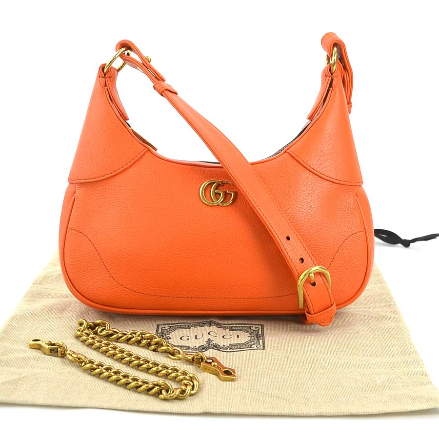グッチ GUCCI 2Wayバッグ ショルダーバッグ GGマーモント レザー オレンジ ゴールド レディース 731817 e60378g グッチ GUCCI 2Wayバッグ ショルダーバッグ GGマーモント レザー オレンジ ゴールド レディース 731817 e60378g