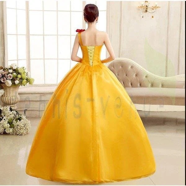 撮影 演奏会 スパンコール二次会 ウエディンドレス 結婚式 気質優雅大きいサイズ ロング丈ライエロー超豪華レースシングル肩 編み上げ式 花嫁ワンピースドレスドレス 撮影 演奏会 スパンコール二次会 ウエディンドレス 結婚式 気質優雅大きいサイズ ロング丈ライエロー超豪華レースシングル肩 編み上げ式 花嫁ワンピースドレスドレス