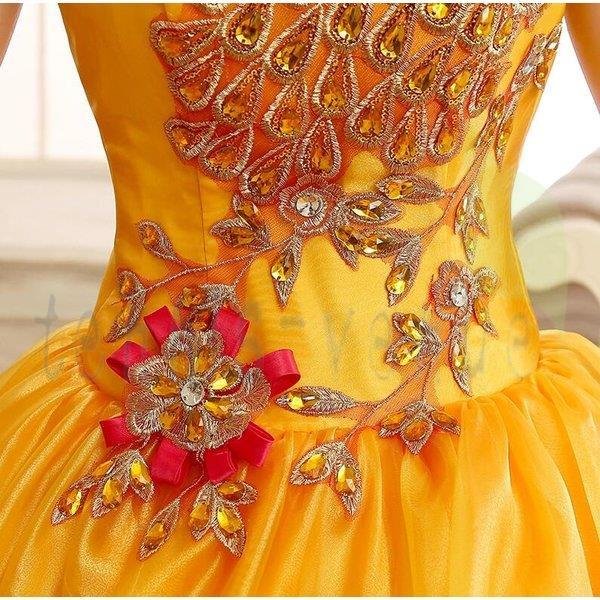 撮影 演奏会 スパンコール二次会 ウエディンドレス 結婚式 気質優雅大きいサイズ ロング丈ライエロー超豪華レースシングル肩 編み上げ式 花嫁ワンピースドレスドレス 撮影 演奏会 スパンコール二次会 ウエディンドレス 結婚式 気質優雅大きいサイズ ロング丈ライエロー超豪華レースシングル肩 編み上げ式 花嫁ワンピースドレスドレス