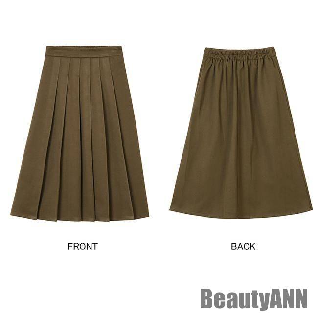新生活 プリーツスカート レディース ロングスカート マキシ丈 Aラインスカート 体型カバー ギャザースカート 厚手 秋 マキシスカート 春 冬 スカート Aライン 秋 春 冬 秋ファッション 冬物