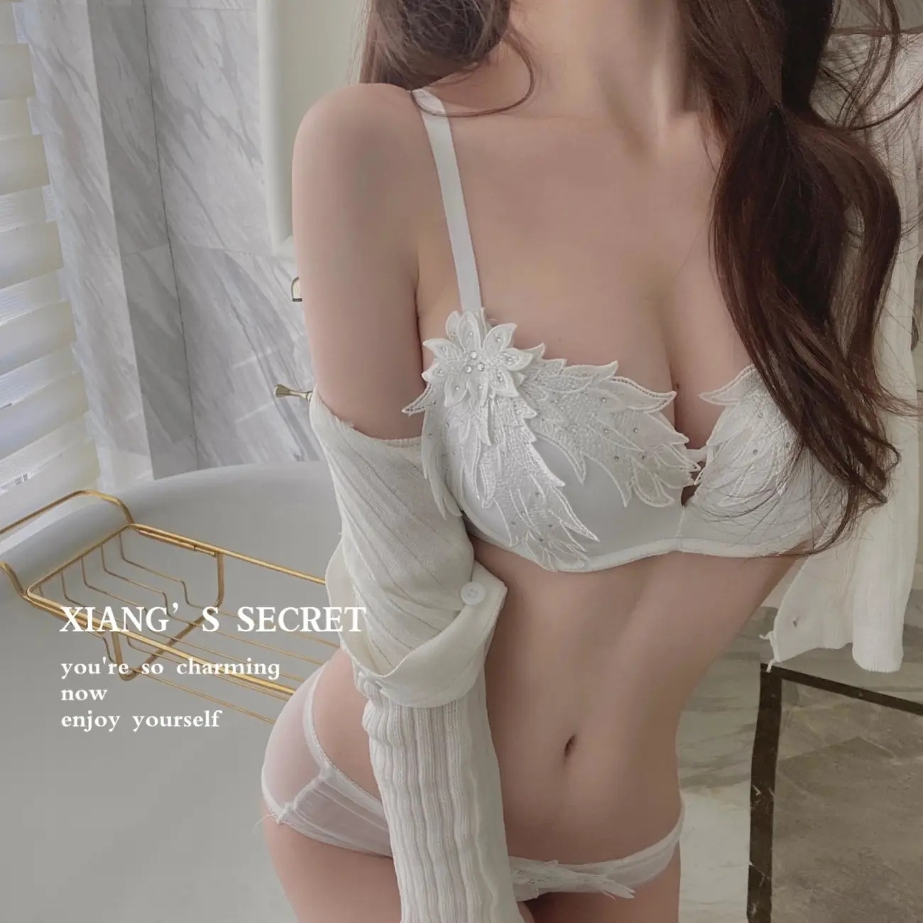 愛されブラ 小胸しっかり盛れる 補正下着 レース刺繍 下着上下セット ナイトブラ 可愛いセット下着