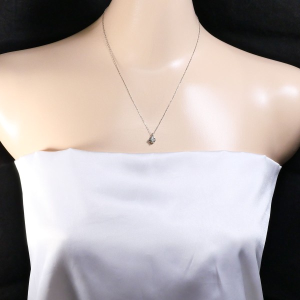 PT950 PT850 ネックレス イエローダイヤ 0.50 VVS2 鑑定書 ジュエリー 中古 PT950 PT850 ネックレス イエローダイヤ 0.50 VVS2 鑑定書 ジュエリー 中古