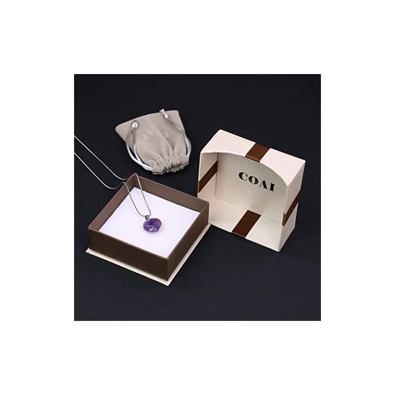 アメジスト ハート 2月誕生石ネックレス レディース