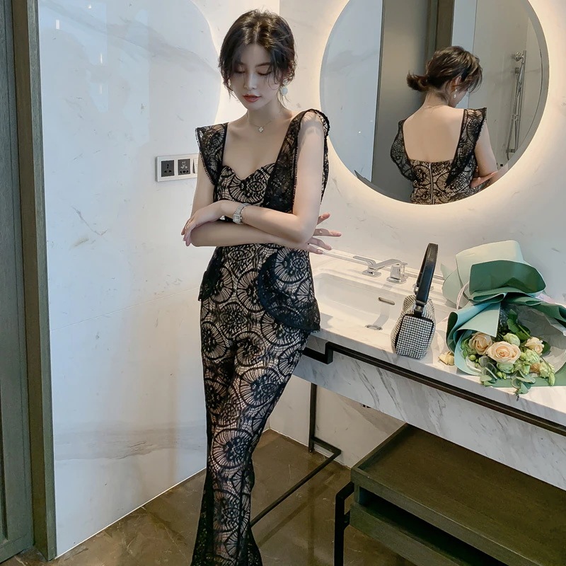 Hot!!!夏 レース オールインワン 2WAY ハイウエスト ノースリーブ バックレス サロペット Hot!!!夏 レース オールインワン 2WAY ハイウエスト ノースリーブ バックレス サロペット