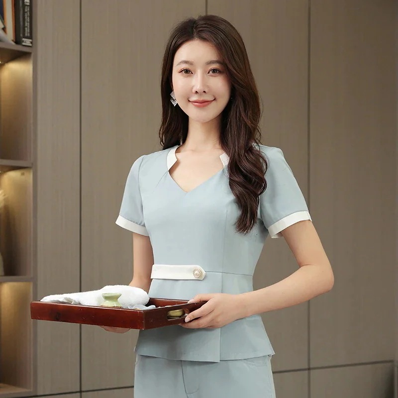 新作 気質 高級感 ユニフォーム エステ サロン通勤 レディース 女性 制服 エステ制服 おしゃれ 半袖 七分袖 上下セット セットアップ エステサロン ユニフォーム 2025福袋 新作 気質 高級感 ユニフォーム エステ サロン通勤 レディース 女性 制服 エステ制服 おしゃれ 半袖 七分袖 上下セット セットアップ エステサロン ユニフォーム 2025福袋