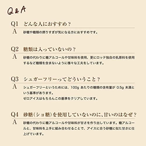 [冷凍] ロッテ ZERO アイスケーキ 44ml×24個
