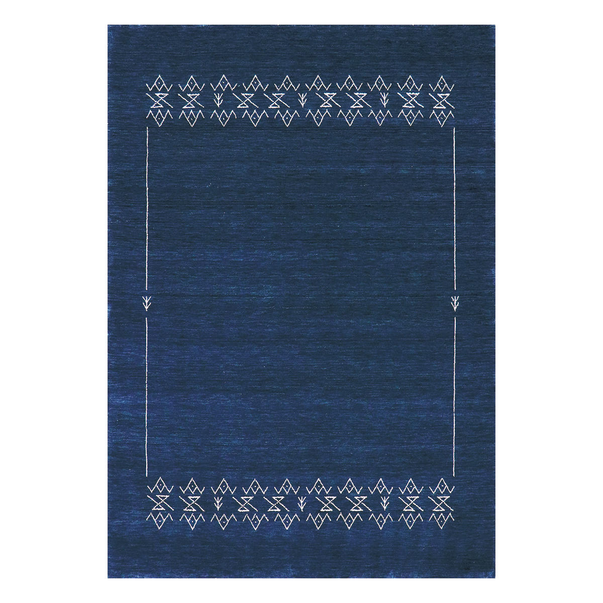 ラグ インド製 ロリギャッベ 200x250cm リバーシブル マット カーペット 絨毯 ラグマット ギャッベ ギャベ 長方形 ウール オールシーズン アクセントマット 両面 柄 インテリア