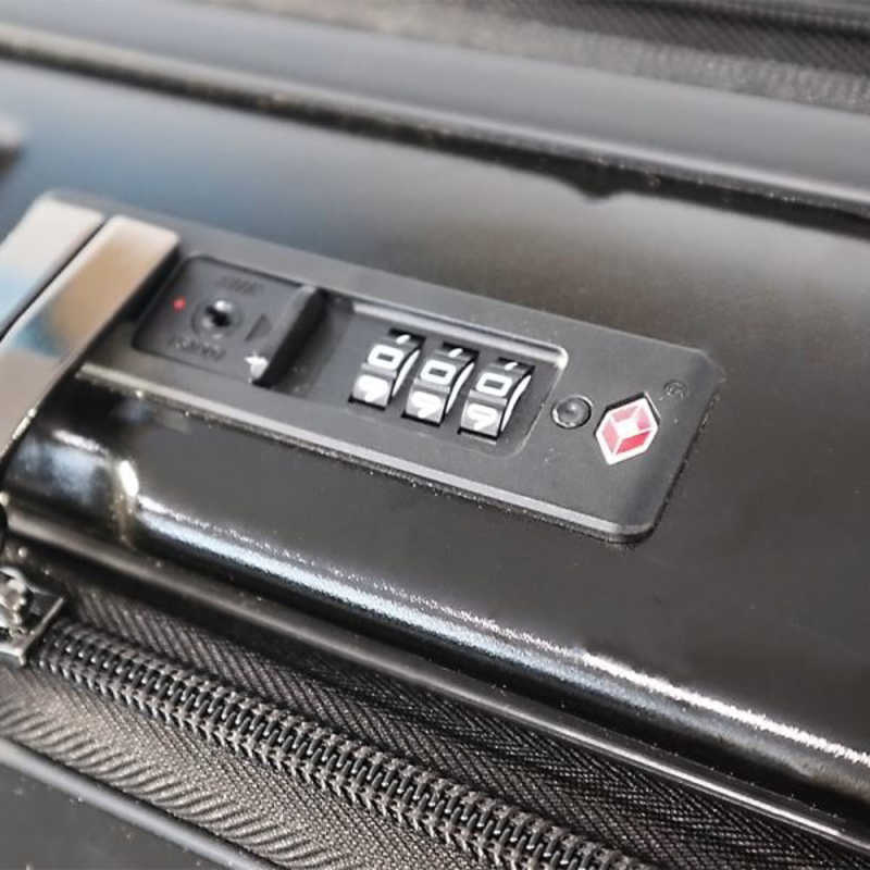 静　Lishon Pass 拡張機能付きフロントオープン型スーツケース 127L TSAロック搭載 ブラック Lishon ［TSAロック搭載］　LP127Lブラック
