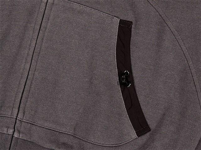 【COYSEIO】 STRING POCKET HOOD ZIP-UP : WINE 【COYSEIO】 STRING POCKET HOOD ZIP-UP : WINE