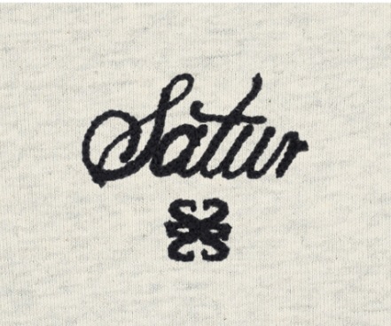 【SATUR】 LAUSANNE V-NECK COLLAR SWEATSHIRTS : MELANGE OATMEAL