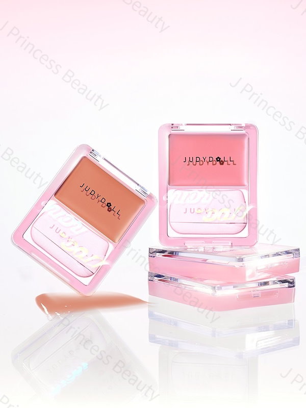 アイシャドウ4点、チーク1点 Qoo10] JUDYDOLL 【正規品！01-04色 ハート形 4in