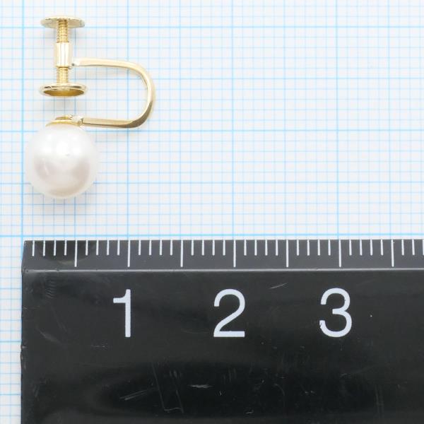 K18 18金 YG イエローゴールド イヤリング パール 総重量約1.9g ジュエリー 中古 K18 18金 YG イエローゴールド イヤリング パール 総重量約1.9g ジュエリー 中古