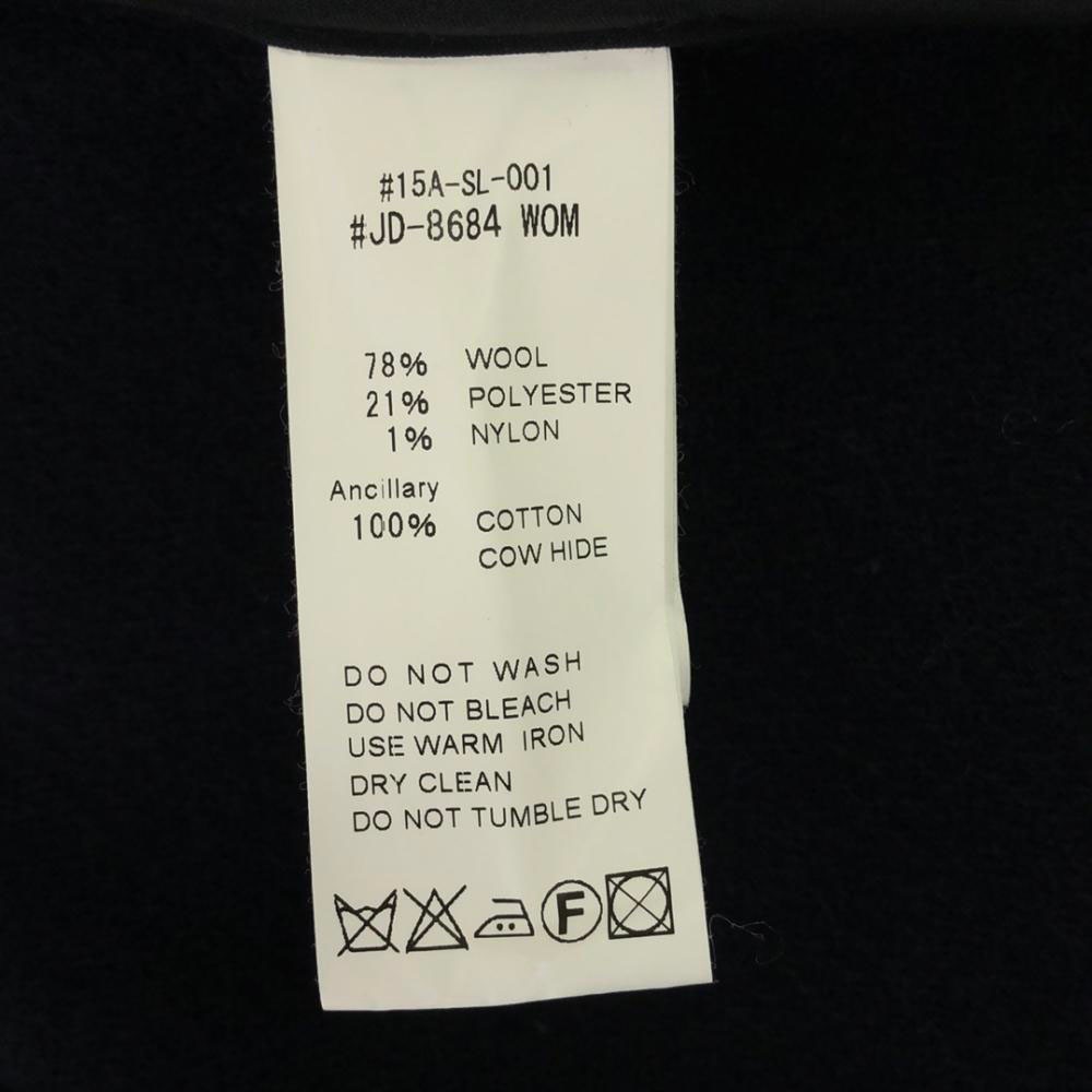 日本製 ウールコート 34 ネイビー レディース 日本製 ウールコート 34 ネイビー レディース