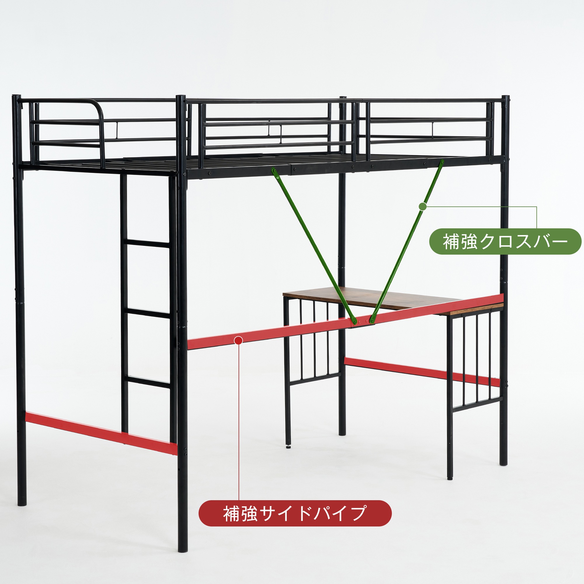 【国内出荷-送.料.無.料】ホワイトロフトベッドパイプベッド収納木ベッド北欧風子供部屋スチール耐震SDG【新品】シングル18 【国内出荷-送.料.無.料】ホワイトロフトベッドパイプベッド収納木ベッド北欧風子供部屋スチール耐震SDG【新品】シングル18