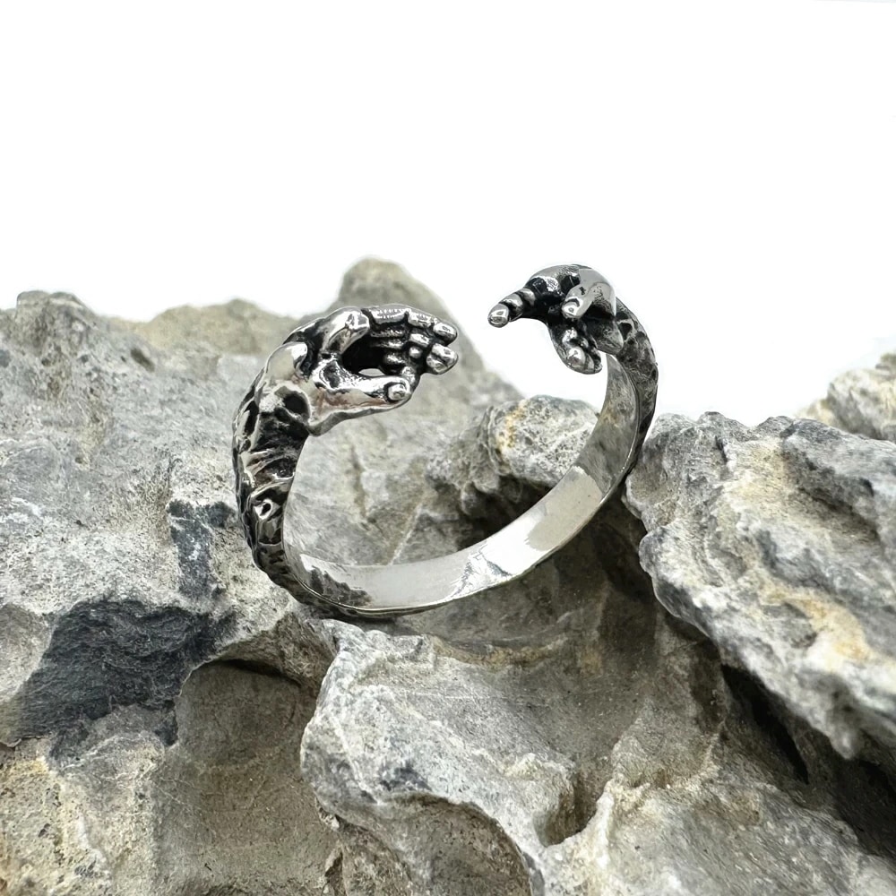 ゴッドハンド ステンレスリング (RRR120)指輪 フリーサイズ 23号 調整可能 神様の手 男性 女性 プレゼント 親指 人差し指 中指 薬指 小指 ファランジ 小指 r0749xxxxxxxx ゴッドハンド ステンレスリング (RRR120)指輪 フリーサイズ 23号 調整可能 神様の手 男性 女性 プレゼント 親指 人差し指 中指 薬指 小指 ファランジ 小指 r0749xxxxxxxx