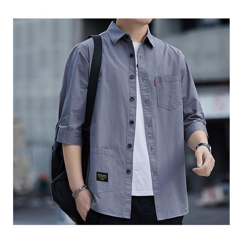 【送料無料】シャツ メンズ 半袖 七分袖 無地 カーゴシャツ 半袖シャツ トップス 開襟 前開き カジュアル ゆったり カーゴ おしゃれ フォマール 夏服 コーデ 【送料無料】シャツ メンズ 半袖 七分袖 無地 カーゴシャツ 半袖シャツ トップス 開襟 前開き カジュアル ゆったり カーゴ おしゃれ フォマール 夏服 コーデ