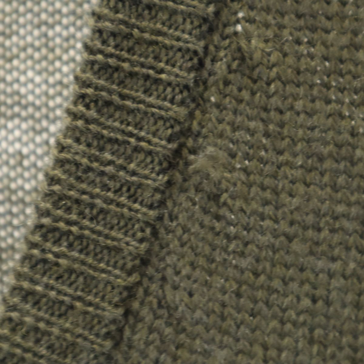 80s ウール ヴィンテージ 総柄 長袖 セーター 44 グリーン系 Vネック ニット メンズ 80s ウール ヴィンテージ 総柄 長袖 セーター 44 グリーン系 Vネック ニット メンズ