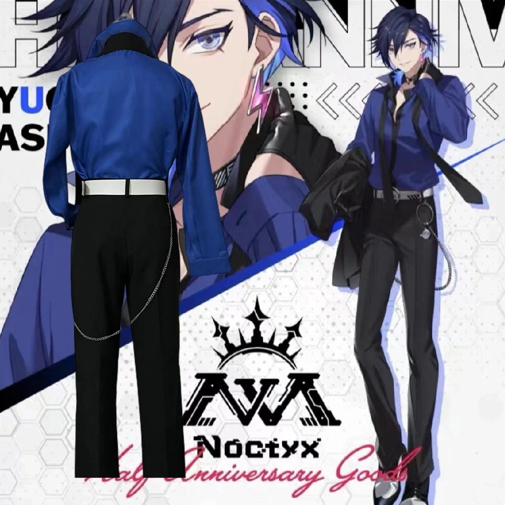 VTuber にじさんじ バーチャルライバー Noctyx半周年 Yugo Asuma 遊間ユーゴ コスプレ衣装 コスチューム ハロウィン 変装 仮装