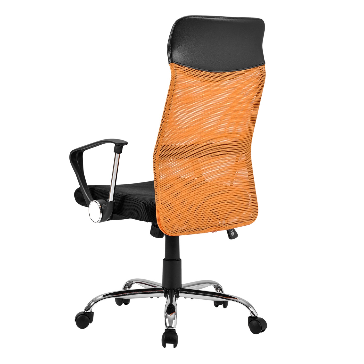 【国内発送,送.料無料】A246AMAZONランキング1位デザイン【オレンジ】オフィスチェア メッシュ+PU ハイバック　大人気