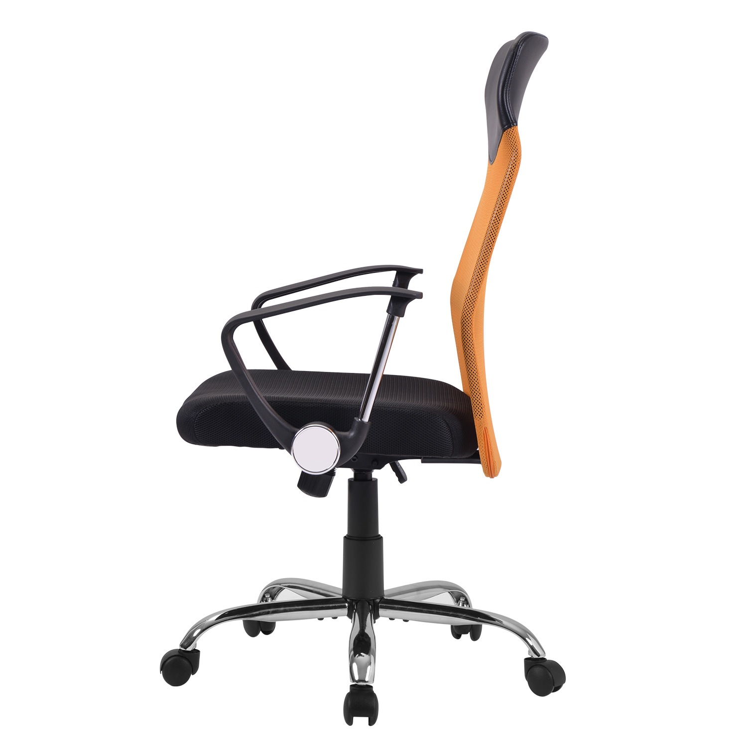 【国内発送,送.料無料】A246AMAZONランキング1位デザイン【オレンジ】オフィスチェア メッシュ+PU ハイバック　大人気