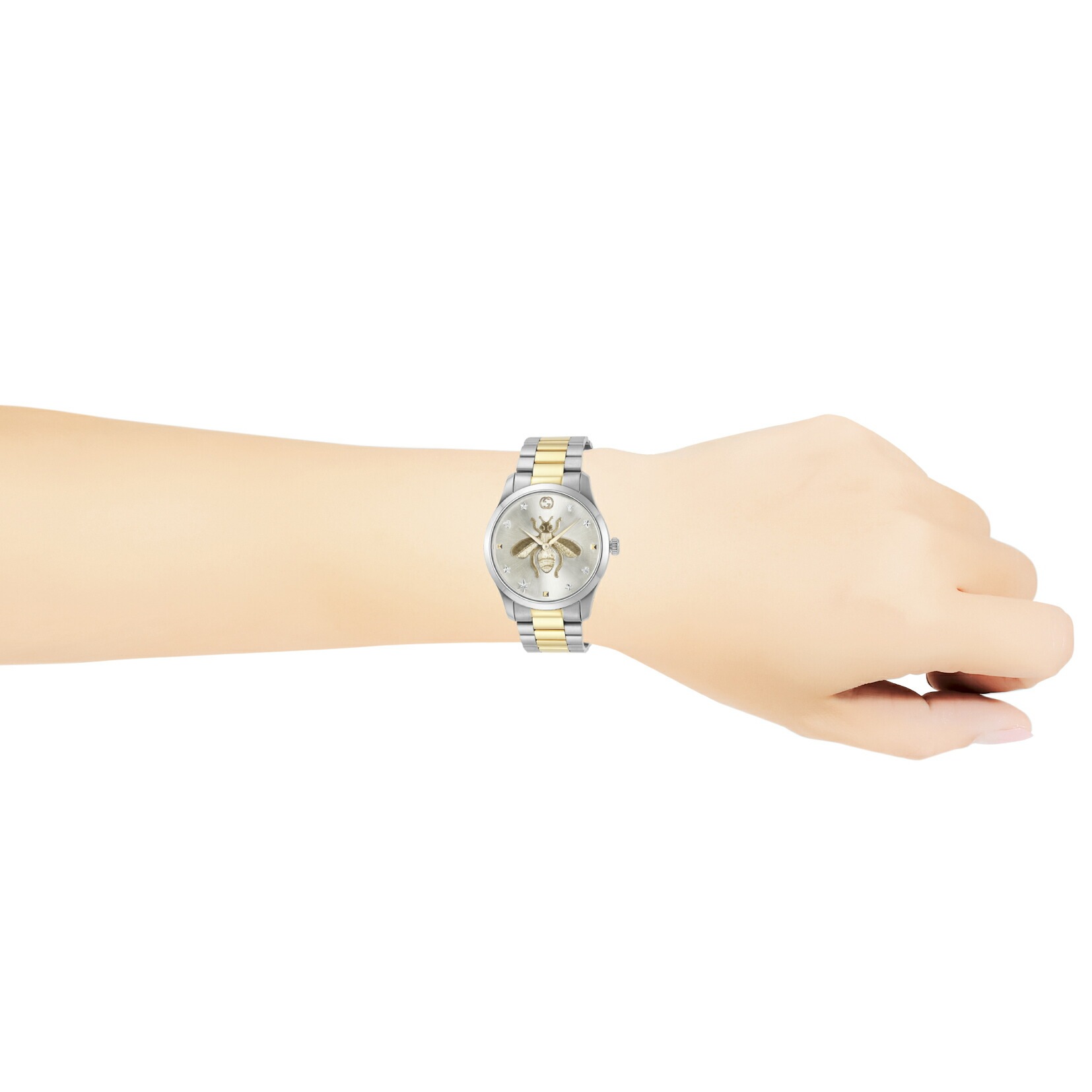 【腕時計】 GUCCI(グッチ) G-Timeless / Gタイムレス ユニセックス シルバー クォーツ YA1264131 時計 ブランド_6