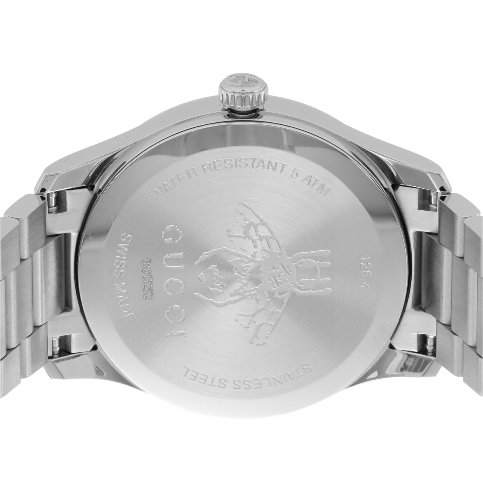 【腕時計】 GUCCI(グッチ) G-Timeless / Gタイムレス ユニセックス シルバー クォーツ YA1264131 時計 ブランド_4