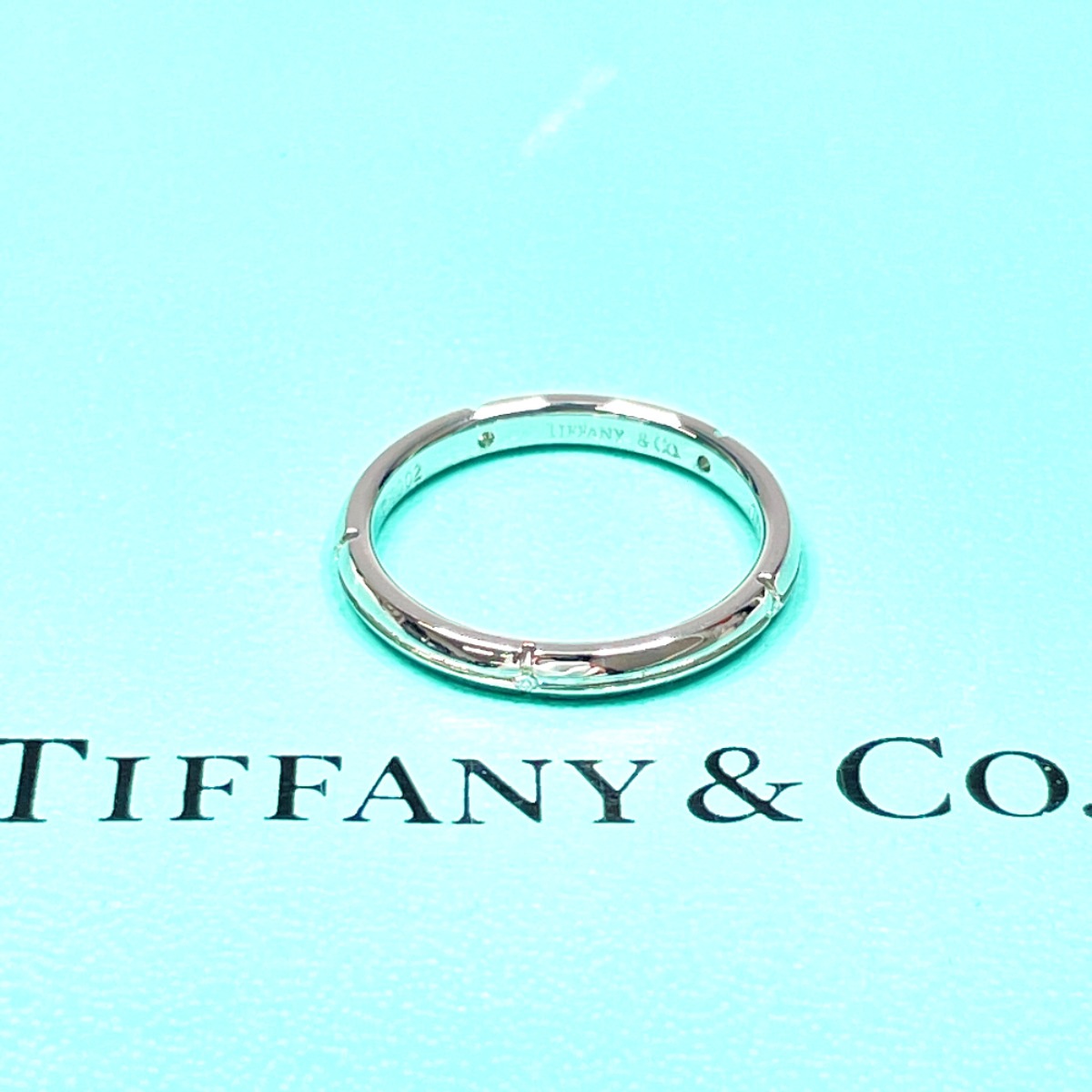 5Pダイヤ ストリー メリカ リング・指輪 シルバー K18ホワイトゴールド 12.5号 レディース