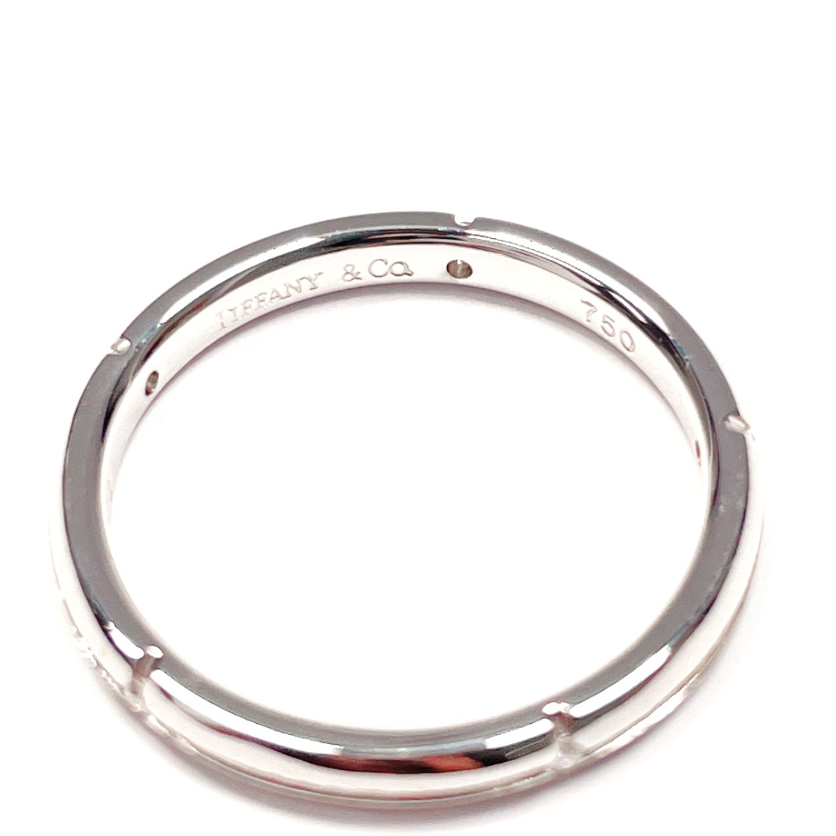 5Pダイヤ ストリー メリカ リング・指輪 シルバー K18ホワイトゴールド 12.5号 レディース