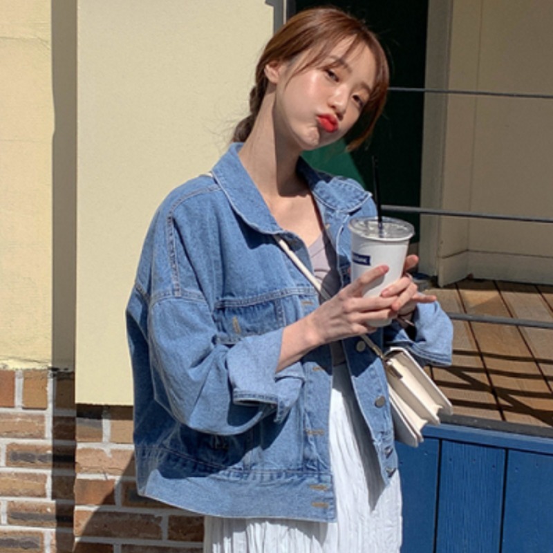 トップス アウター ジャケット レディース デニム デニムジャケット シングルブレスト 長袖 ポロ襟 外国風 襟あり 袖あり かわいい 大人可愛い きれいめ シンプル カジュアル 大人 上品 おしゃれ トップス アウター ジャケット レディース デニム デニムジャケット シングルブレスト 長袖 ポロ襟 外国風 襟あり 袖あり かわいい 大人可愛い きれいめ シンプル カジュアル 大人 上品 おしゃれ