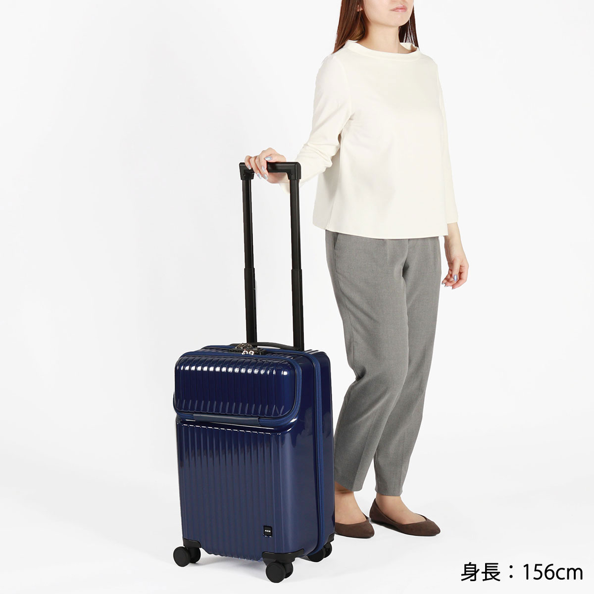 スーツケース 機内持ち込み Sサイズ キャリーケース ストッパー 34L 小型 コンパクト TSA フロントポケット 1泊 2泊 旅行 タッシェ 06536