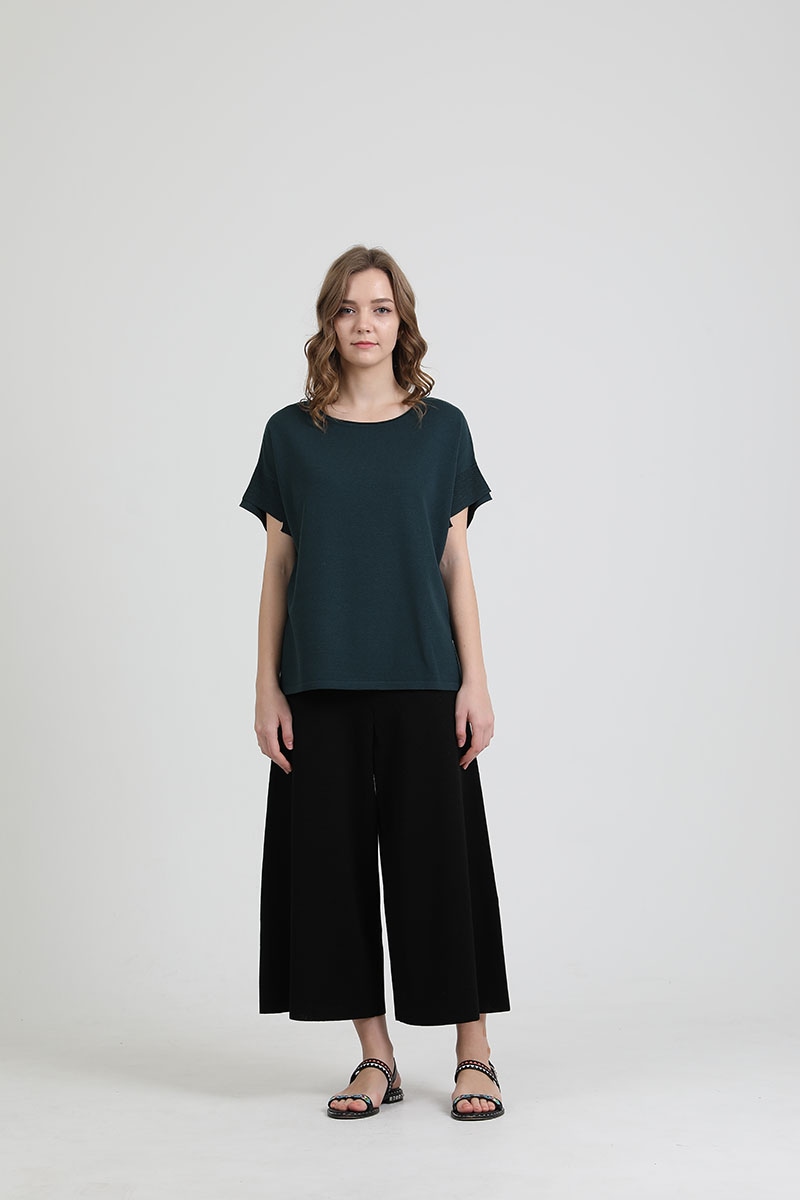 刺繍ボートネックプルオーバー mulan778.net