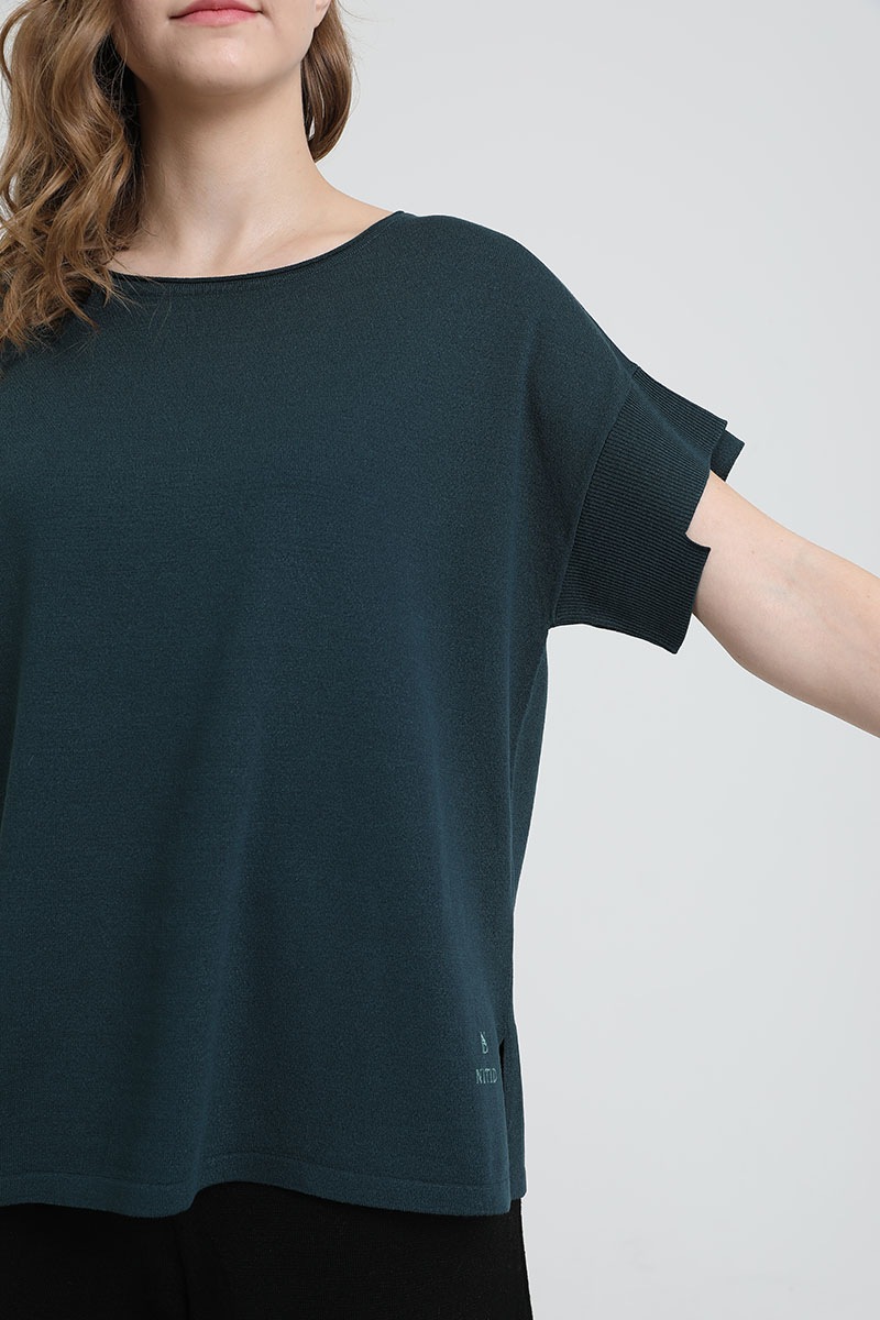 刺繍ボートネックプルオーバー mulan778.net