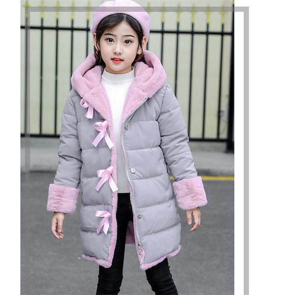 Qoo10] 中綿コート キッズ 子供服 女の子 冬服