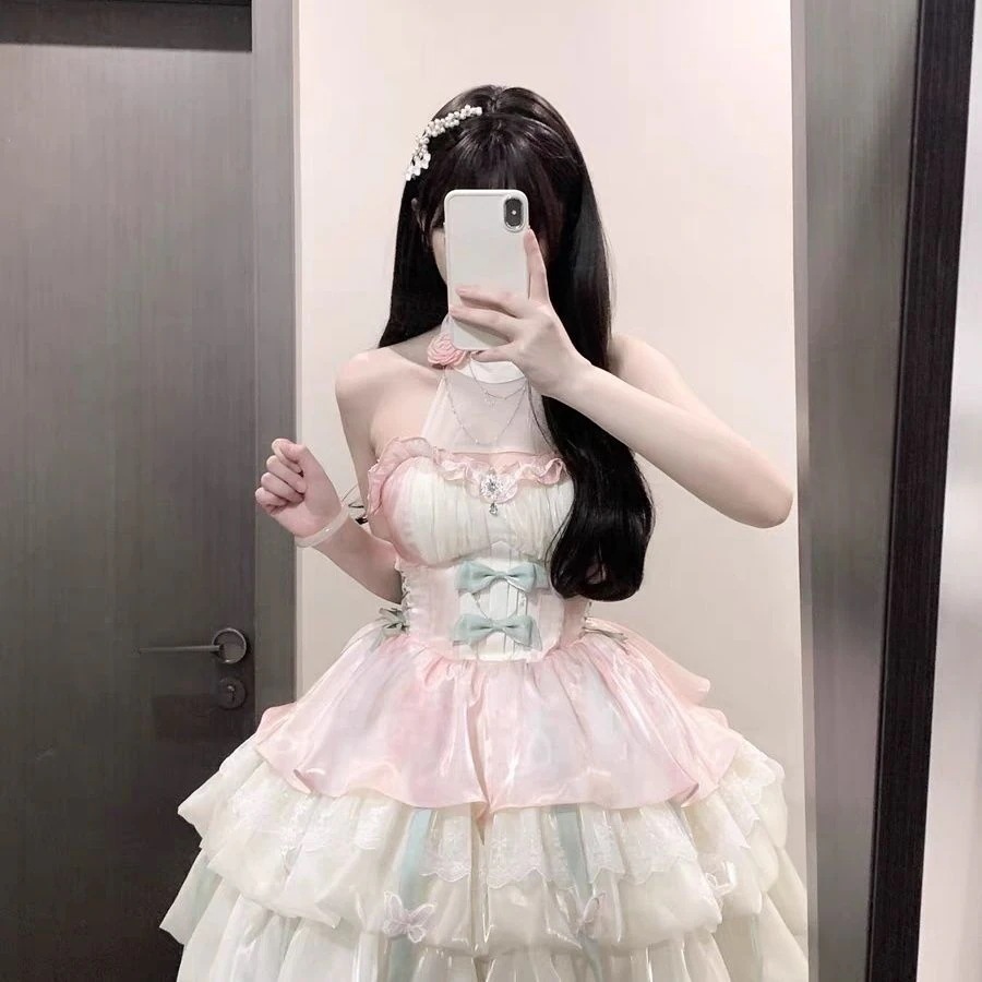 キキョウハウス 恋の神様の御用心 ロリータ ロリータ サスペンダー 可愛い プリンセスドレス ショートスカート 夏 キキョウハウス 恋の神様の御用心 ロリータ ロリータ サスペンダー 可愛い プリンセスドレス ショートスカート 夏