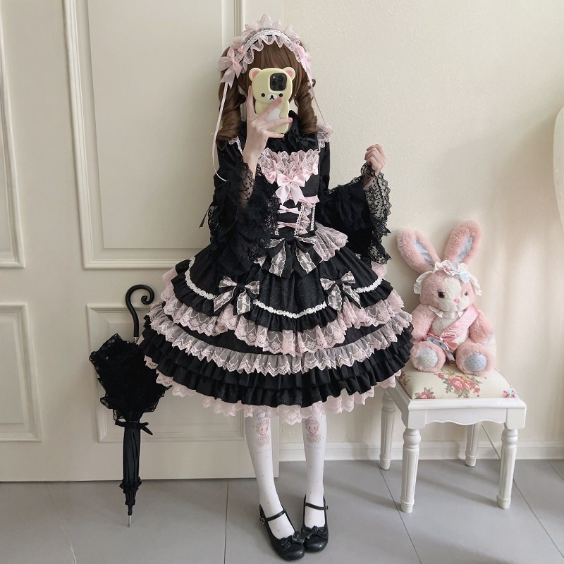 Lolita新型はお姫様スカートロリータかわいいスカートお姫様スカート小さい贈り物服装を逃げます Lolita新型はお姫様スカートロリータかわいいスカートお姫様スカート小さい贈り物服装を逃げます