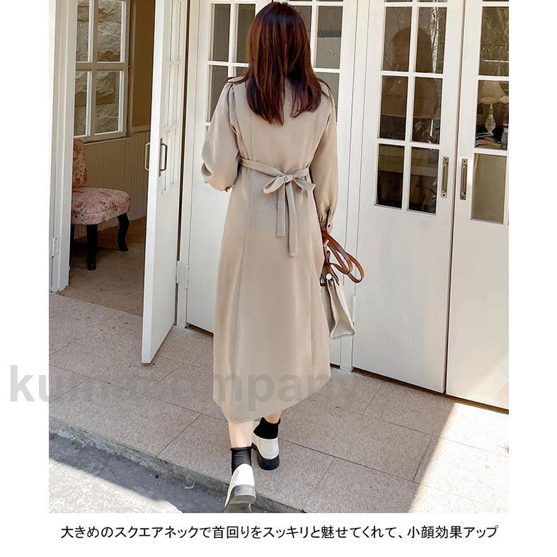 ワンピース ロング丈 マキシ丈 長袖 大きいサイズ スクエアネック プリーツ 腰ひも Aライン ゆったり 着やせ ソフト 肌着 シンプル 無地 快適 着回し ワンピース ロング丈 マキシ丈 長袖 大きいサイズ スクエアネック プリーツ 腰ひも Aライン ゆったり 着やせ ソフト 肌着 シンプル 無地 快適 着回し