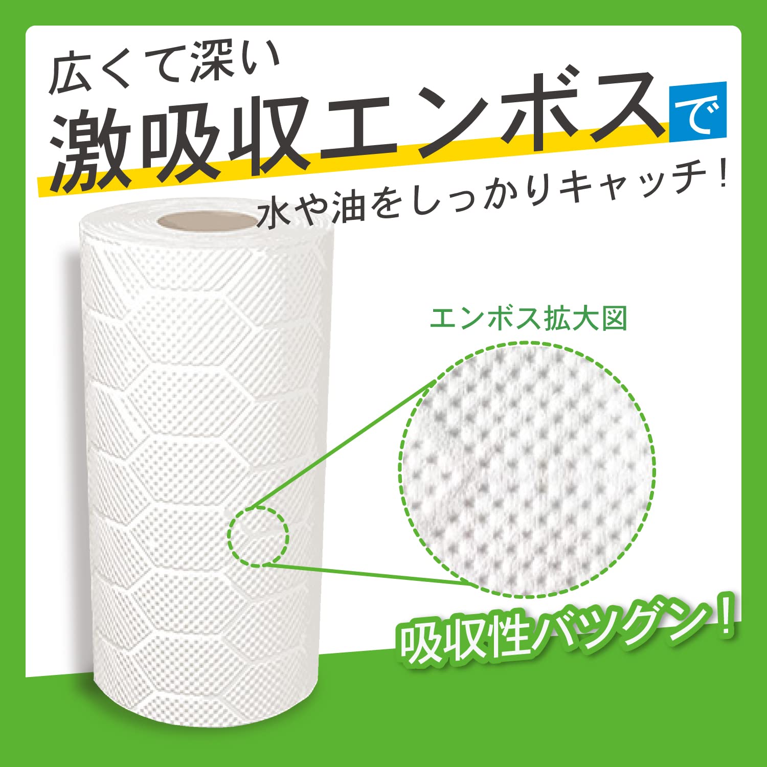 【全国送料無料】 ネピア 激吸収 キッチンタオル 100カット(2枚重ね) 48ロール(4ロール×12パック)【ケース品】 【全国送料無料】 ネピア 激吸収 キッチンタオル 100カット(2枚重ね) 48ロール(4ロール×12パック)【ケース品】