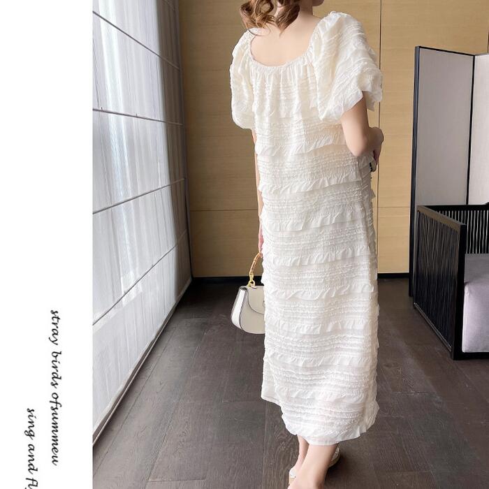 ワンピース ワンピ ドレス フリル レディース エレガント きれいめ カジュアル 半袖 大人 可愛い フェミニン Aライン ロング丈 ナチュラル スクエアネック オフショルダー ゆったり リラックス ワンピース ワンピ ドレス フリル レディース エレガント きれいめ カジュアル 半袖 大人 可愛い フェミニン Aライン ロング丈 ナチュラル スクエアネック オフショルダー ゆったり リラックス
