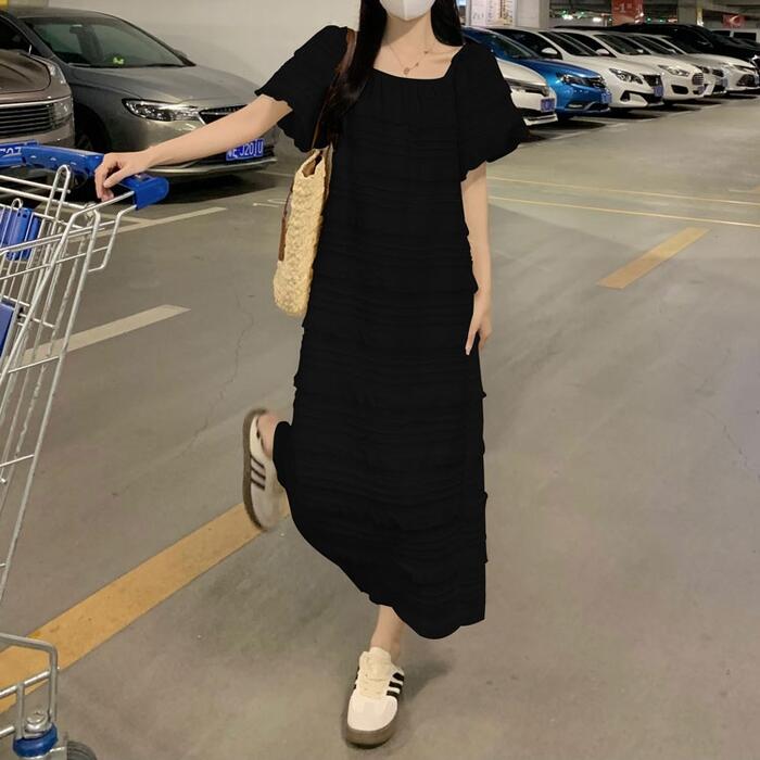 ワンピース ワンピ ドレス フリル レディース エレガント きれいめ カジュアル 半袖 大人 可愛い フェミニン Aライン ロング丈 ナチュラル スクエアネック オフショルダー ゆったり リラックス ワンピース ワンピ ドレス フリル レディース エレガント きれいめ カジュアル 半袖 大人 可愛い フェミニン Aライン ロング丈 ナチュラル スクエアネック オフショルダー ゆったり リラックス