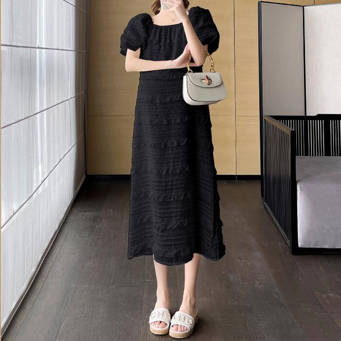 ワンピース ワンピ ドレス フリル レディース エレガント きれいめ カジュアル 半袖 大人 可愛い フェミニン Aライン ロング丈 ナチュラル スクエアネック オフショルダー ゆったり リラックス ワンピース ワンピ ドレス フリル レディース エレガント きれいめ カジュアル 半袖 大人 可愛い フェミニン Aライン ロング丈 ナチュラル スクエアネック オフショルダー ゆったり リラックス