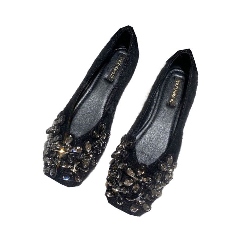 500円OFFクーポン ビジュー フラットパンプス フラットシューズ レディース キラキラ パンプス ぺたんこ 走れる 痛くない 春 靴 大きいサイズ パンプス スクエアトゥ 歩きやすい 長時間 疲れ 500円OFFクーポン ビジュー フラットパンプス フラットシューズ レディース キラキラ パンプス ぺたんこ 走れる 痛くない 春 靴 大きいサイズ パンプス スクエアトゥ 歩きやすい 長時間 疲れ