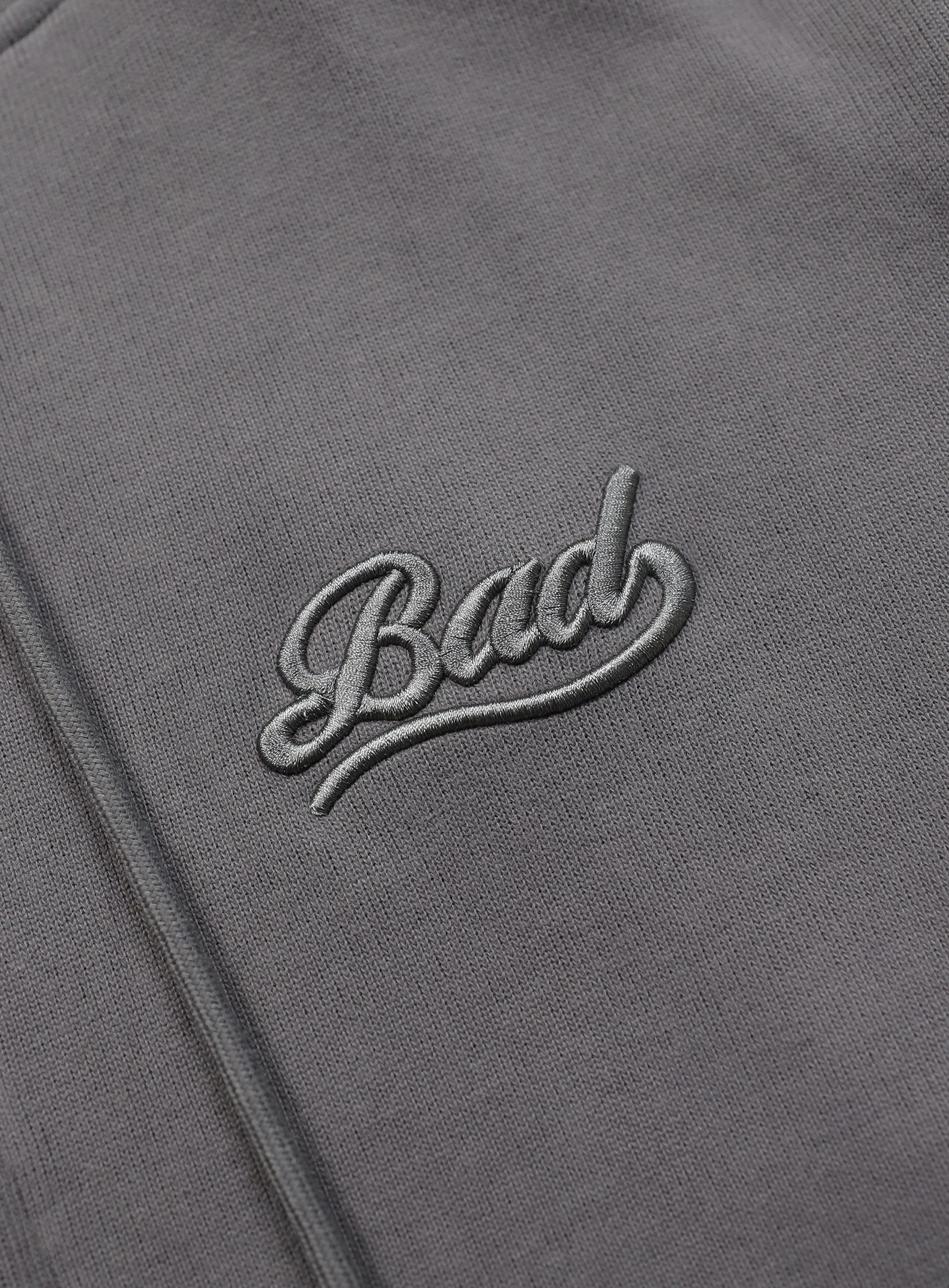 アウターその他 BADBLOOD Beyond Cash Soft Zip-Up Jacket Charcoal BADBLOOD】 BEYOND SOFT ZIP-UP HOODIE : CHARCOAL パーカー