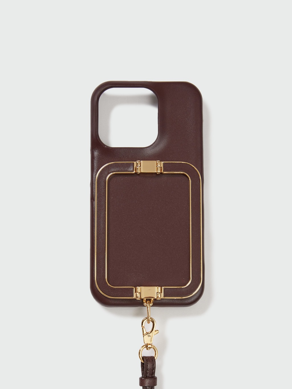 【EENK】送料/関税込 Phone Case with Leather Strap - Burgundy