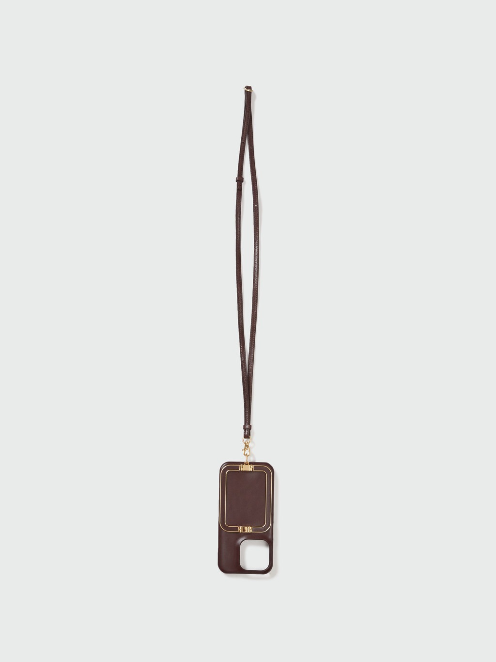 【EENK】送料/関税込 Phone Case with Leather Strap - Burgundy