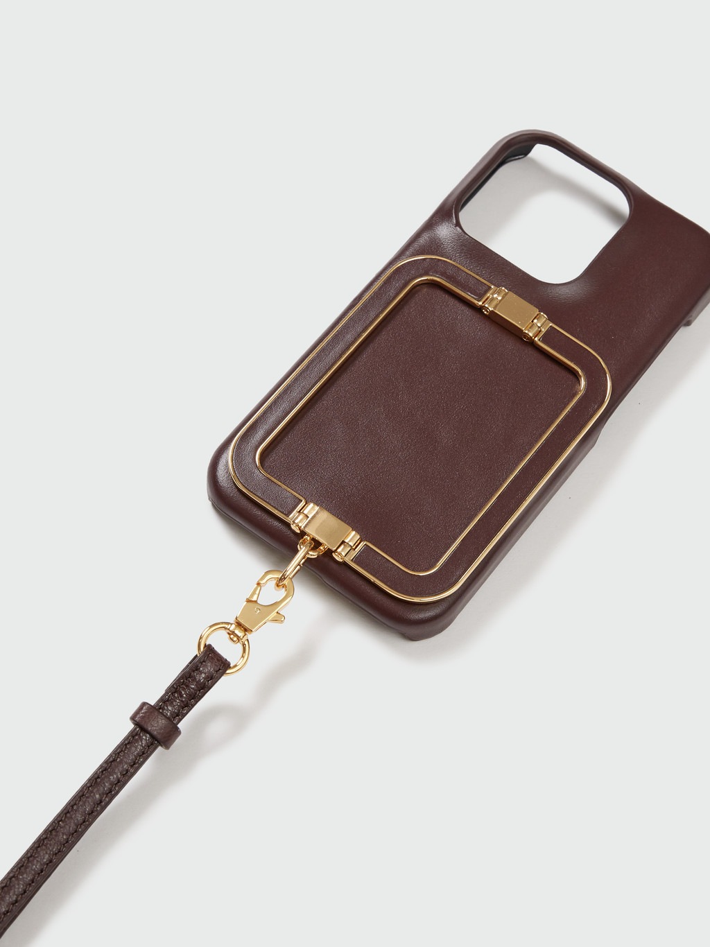 【EENK】送料/関税込 Phone Case with Leather Strap - Burgundy