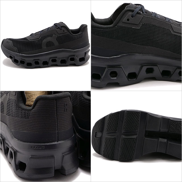 スニーカー クラウドモンスター ヴォイド [3WF10491043] Cloudmonster Void レディース 靴 ランニングシューズ Black/Black 正規取扱店